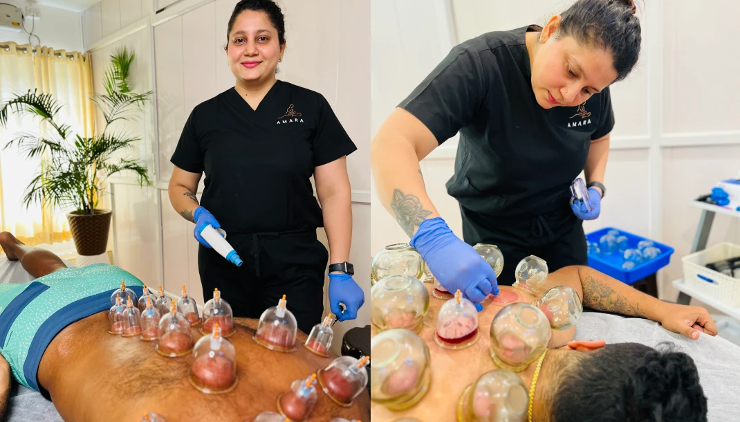 Our Expert Cupping Practitioner / Owner At Amara Hijama / Cupping Therapy Mangalore